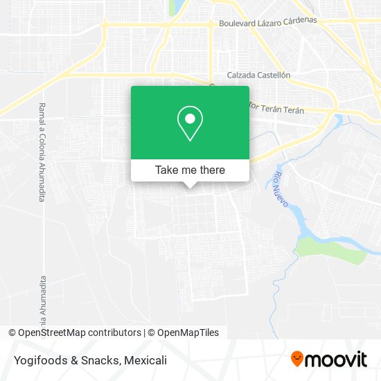 Yogifoods & Snacks map