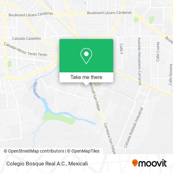Colegio Bosque Real A.C. map