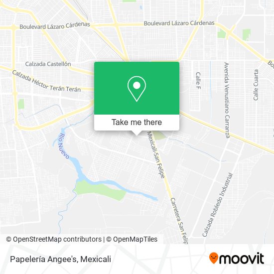 Mapa de Papelería Angee's