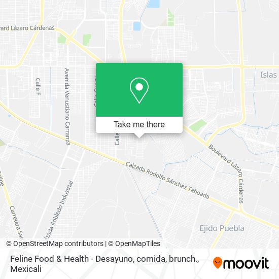 Feline Food & Health - Desayuno, comida, brunch. map