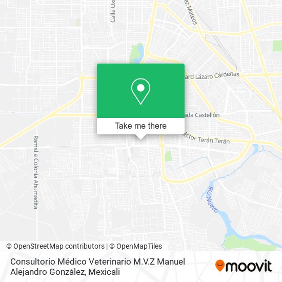 Consultorio Médico Veterinario M.V.Z Manuel Alejandro González map