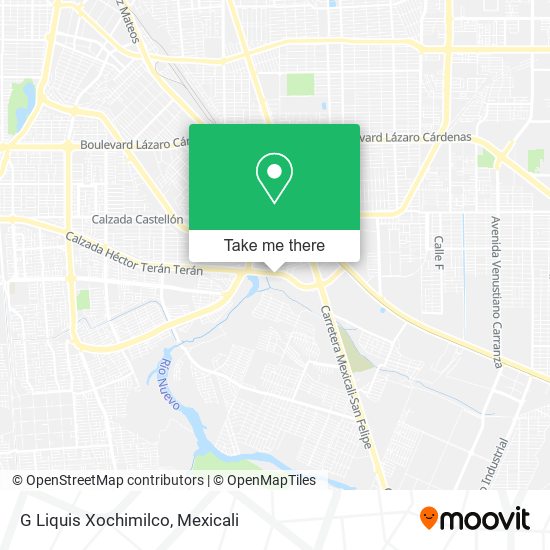 Mapa de G Liquis Xochimilco