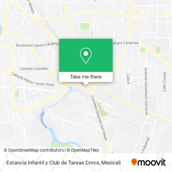 Estancia Infantil y Club de Tareas Cmcs map