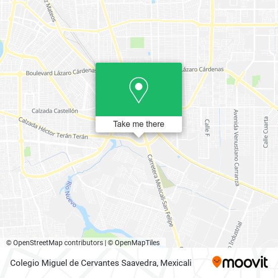 Colegio Miguel de Cervantes Saavedra map
