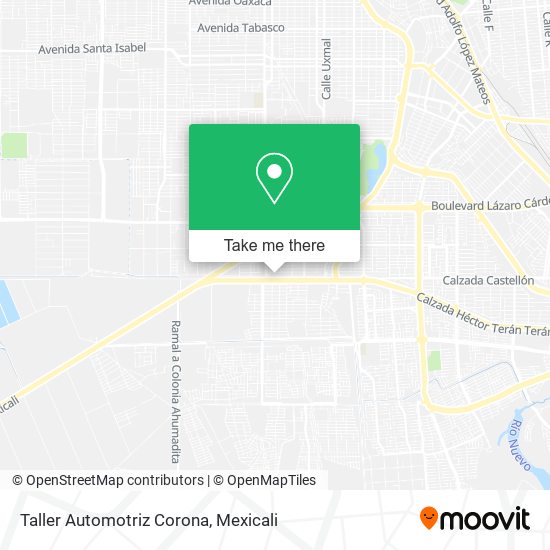 Taller Automotriz Corona map