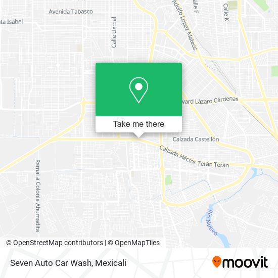 Mapa de Seven Auto Car Wash