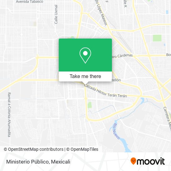 Ministerio Público map