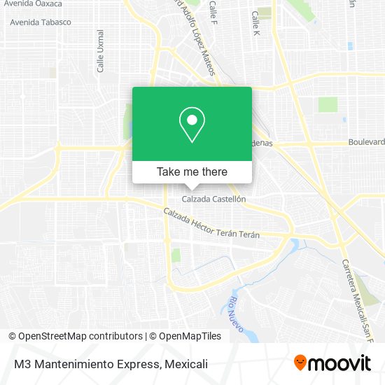 M3 Mantenimiento Express map