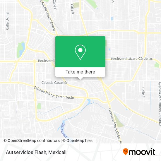 Mapa de Autservicios Flash