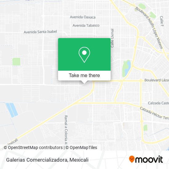 Galerias Comercializadora map