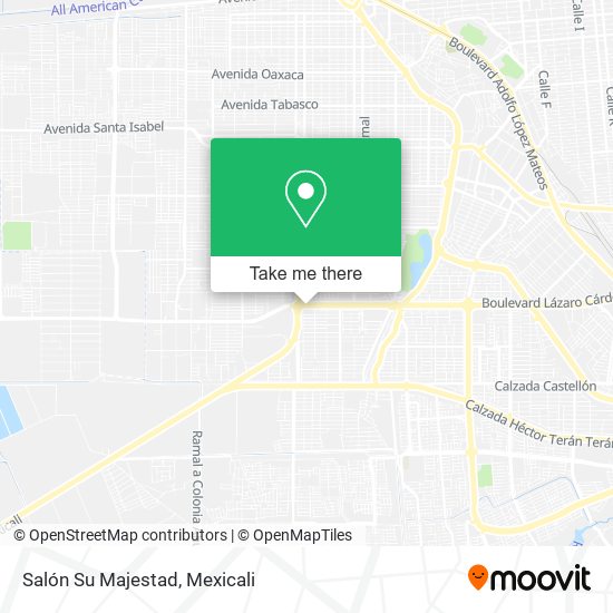 Salón Su Majestad map