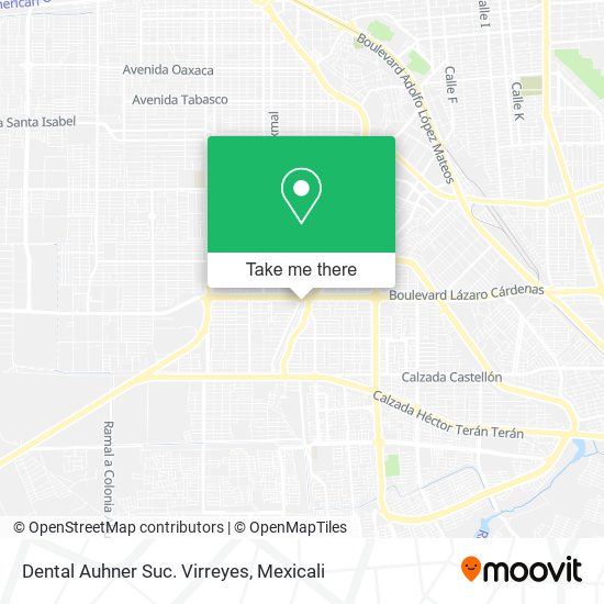 Dental Auhner Suc. Virreyes map
