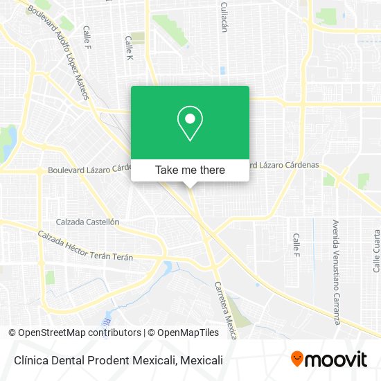 Clínica Dental Prodent Mexicali map