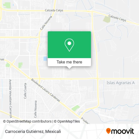 Carroceria Gutiérrez map
