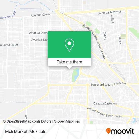 Mapa de Mxli Market