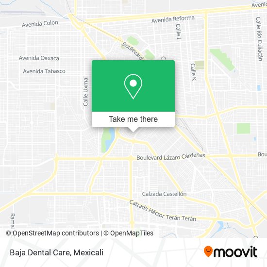 Baja Dental Care map