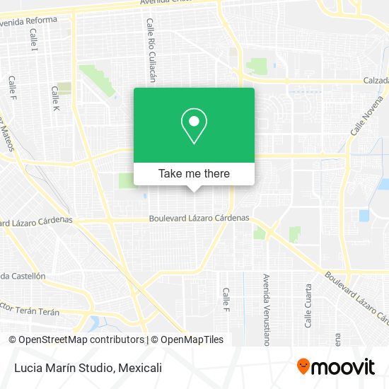 Lucia Marín Studio map