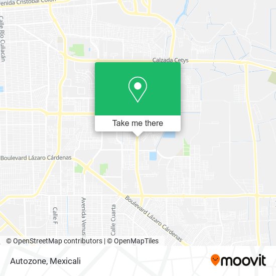 Autozone map