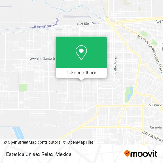 Estética Unisex Relax map