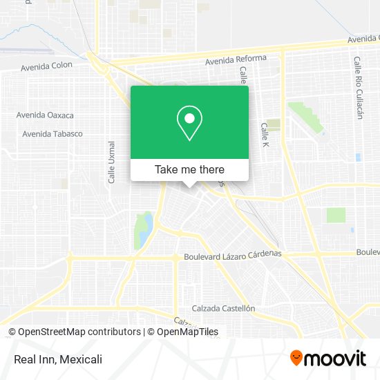 Mapa de Real Inn