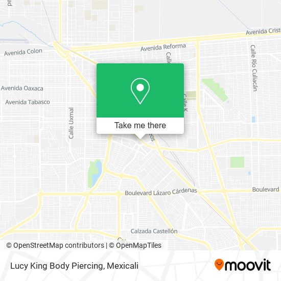 Lucy King Body Piercing map