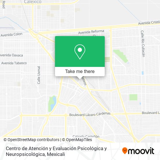 Centro de Atención y Evaluación Psicológica y Neuropsicológica map