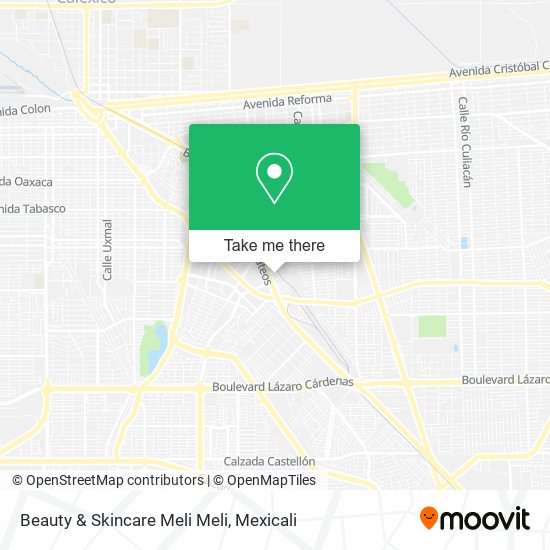 Beauty & Skincare Meli Meli map