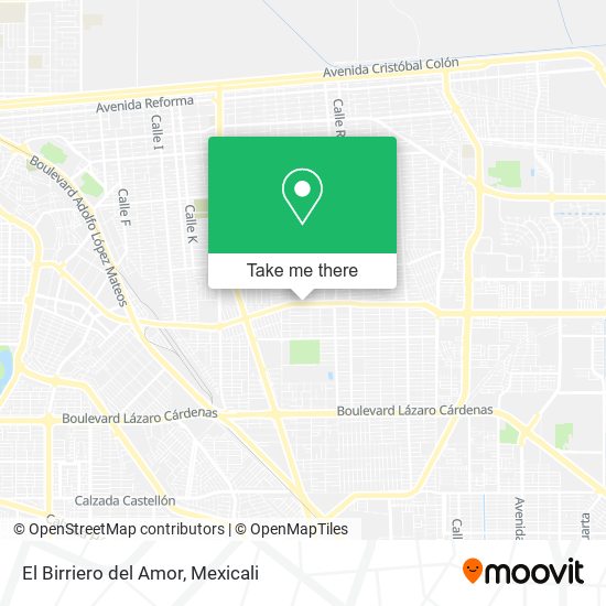Mapa de El Birriero del Amor