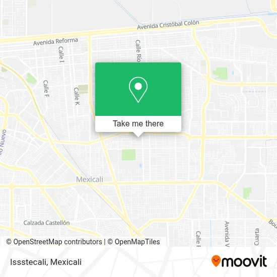 Issstecali map