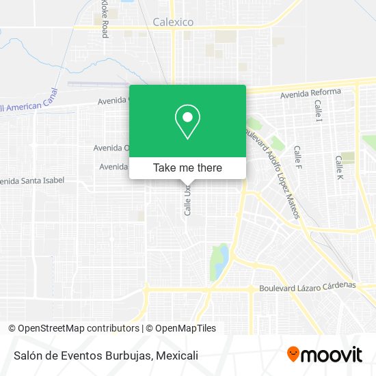 Salón de Eventos Burbujas map