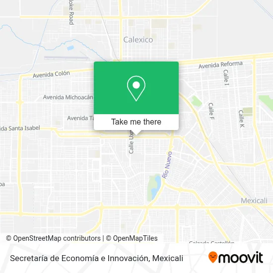 ¿Cómo llegar a Secretaría de Economía e Innovación en Mexicali en autobús?