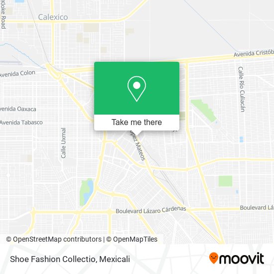 Shoe Fashion Collectio map