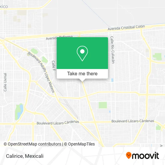 Calirice map