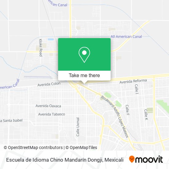 Escuela de Idioma Chino Mandarín Dongji map