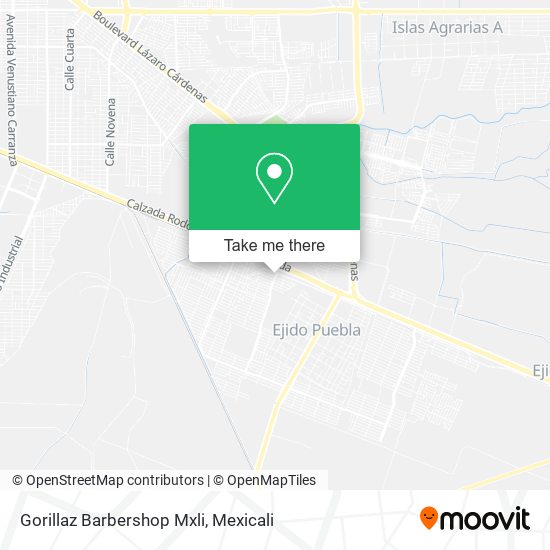 Gorillaz Barbershop Mxli map