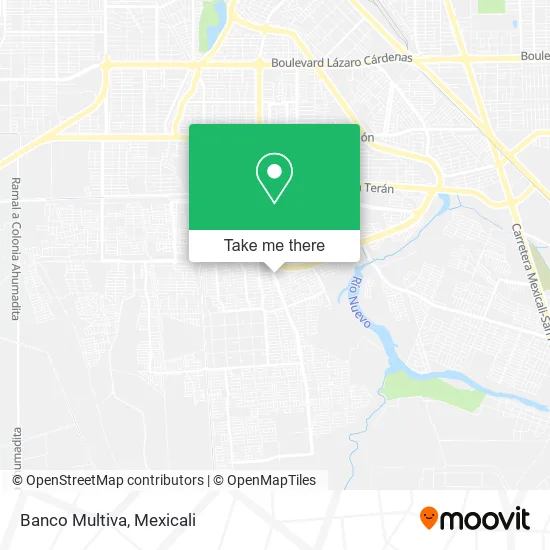 Mapa de Banco Multiva