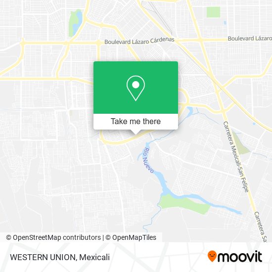 Mapa de WESTERN UNION