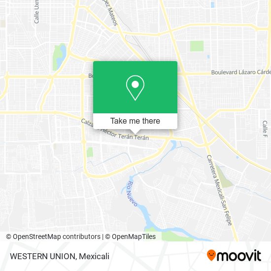 Mapa de WESTERN UNION