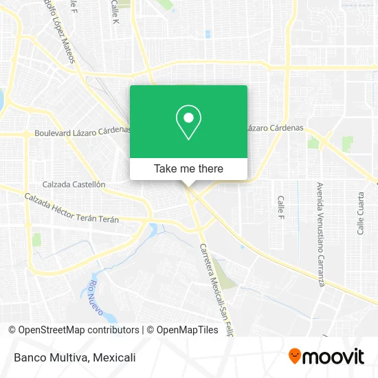 Banco Multiva map