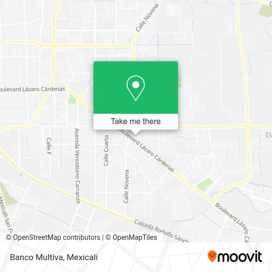 Banco Multiva map