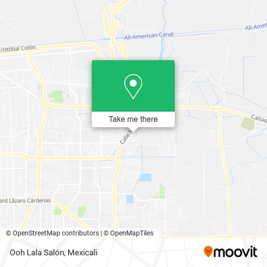 Mapa de Ooh Lala Salón