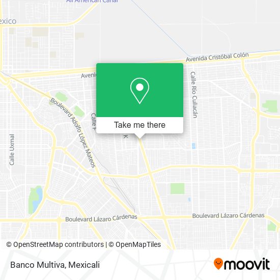 Mapa de Banco Multiva