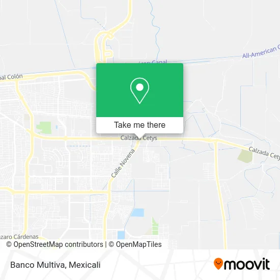 Banco Multiva map