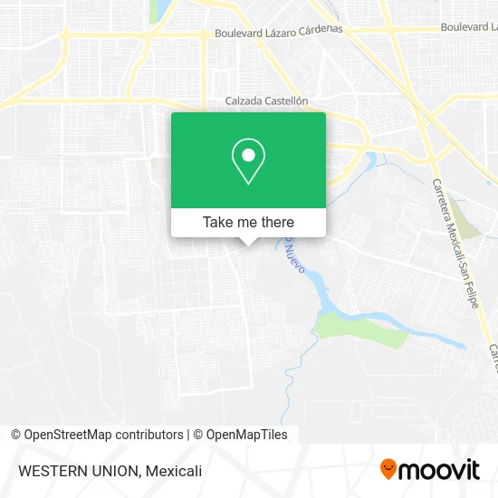Mapa de WESTERN UNION
