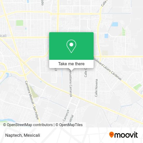 Naptech map
