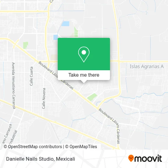 Danielle Nails Studio map