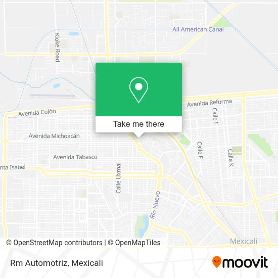 Rm Automotriz map