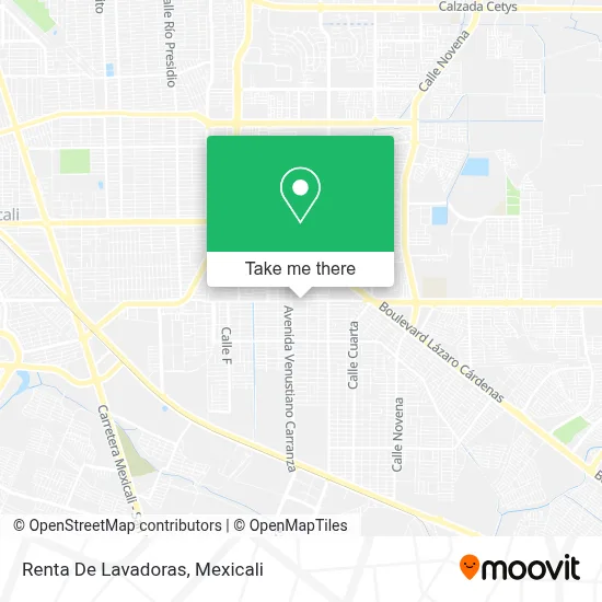 Renta De Lavadoras map