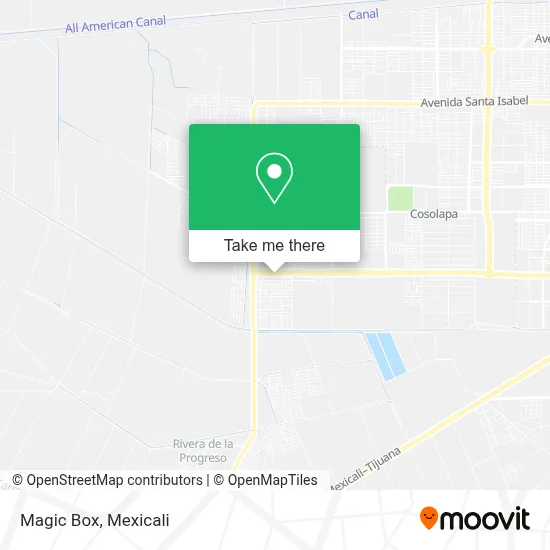 Magic Box map