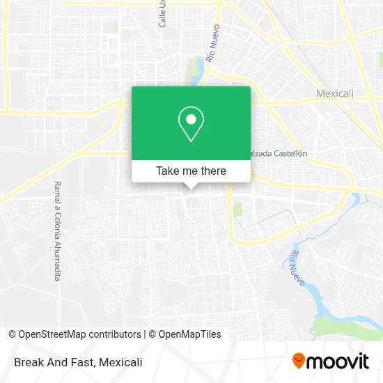 Break And Fast map